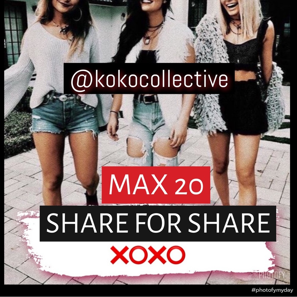 ❌⭕️SHARE FOR SHARE MAX 20⭕️❌LOVE & LIGHT @KOKOCOLLECTIVE #posh4chemo-2 WARRIORS!